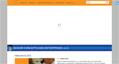 Desktop Screenshot of designconceptsllc.biz