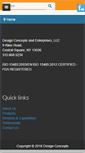 Mobile Screenshot of designconceptsllc.biz